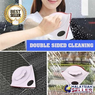 Double Faced Glass Clean / Double Sided Magnetic Window Glass Cleaner ...