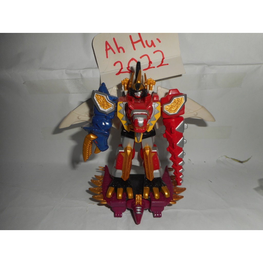 100% ORIGINAL BANDAI Power Rangers Dino Thunder Rage Megazord/ Bakuryuu ...