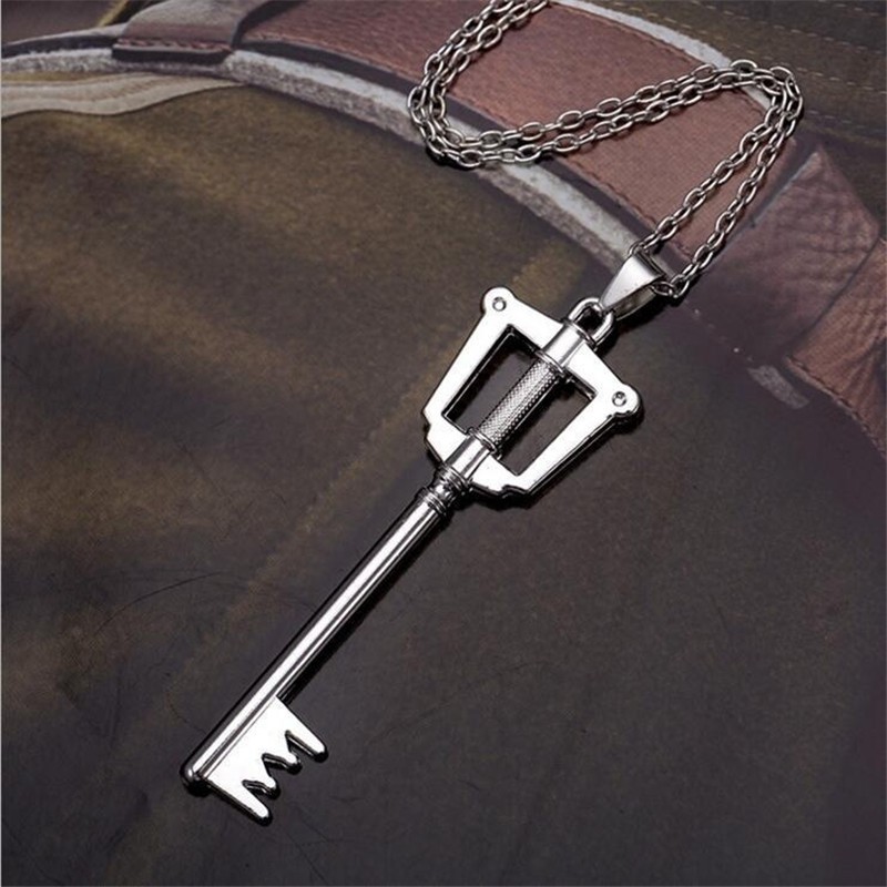 Kingdom hearts keyblade on sale necklace