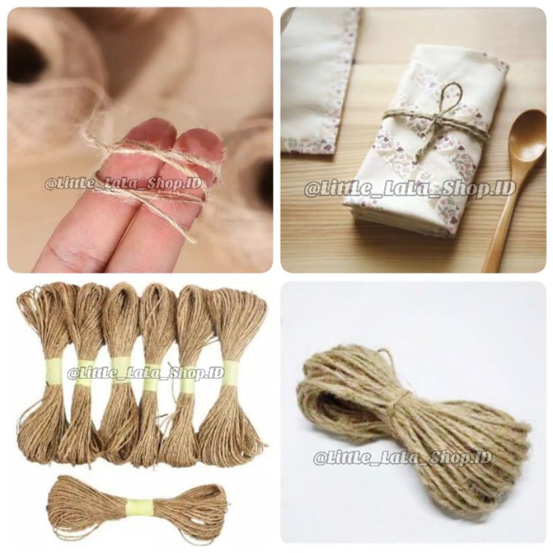 2ply Hemp Rope/jute rope/10 Meters/roll/jute rope/hammer rope ...