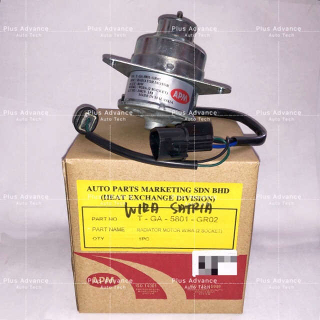 APM RADIATOR MOTOR WIRA 2 SOCKET T GA 5801 GR02 Shopee Malaysia