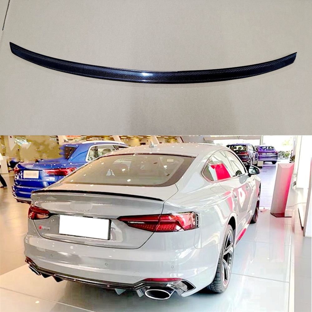 Carbon Fiber Rear Tunk Spoiler For AUDI A5 S5 RS5 Only Fit For 4Doors ...