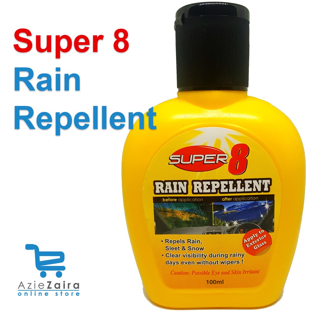 Rain Repellent Apply To Exterior Glass 100ml SUPER 8
