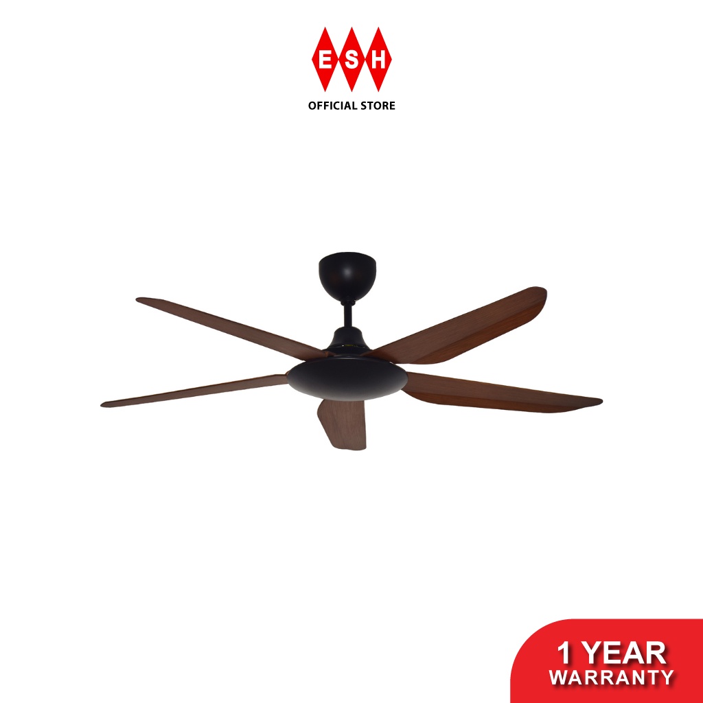 NSB XTRA DELUXE (MB/Mahogany) 56 Inch AC Motor with Remote Control Ceiling Fan Shopee Malaysia