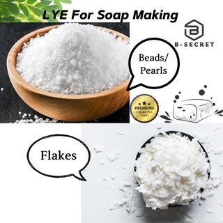 Lye for making Soap Bar (500g & 1KG) / Flakes/ Micropearl