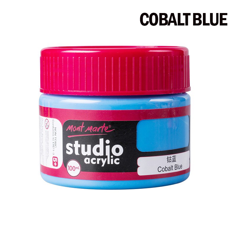 Mont Marte Studio Acrylic Paint Cat Arkilik Nontoxic Paint Waterproof