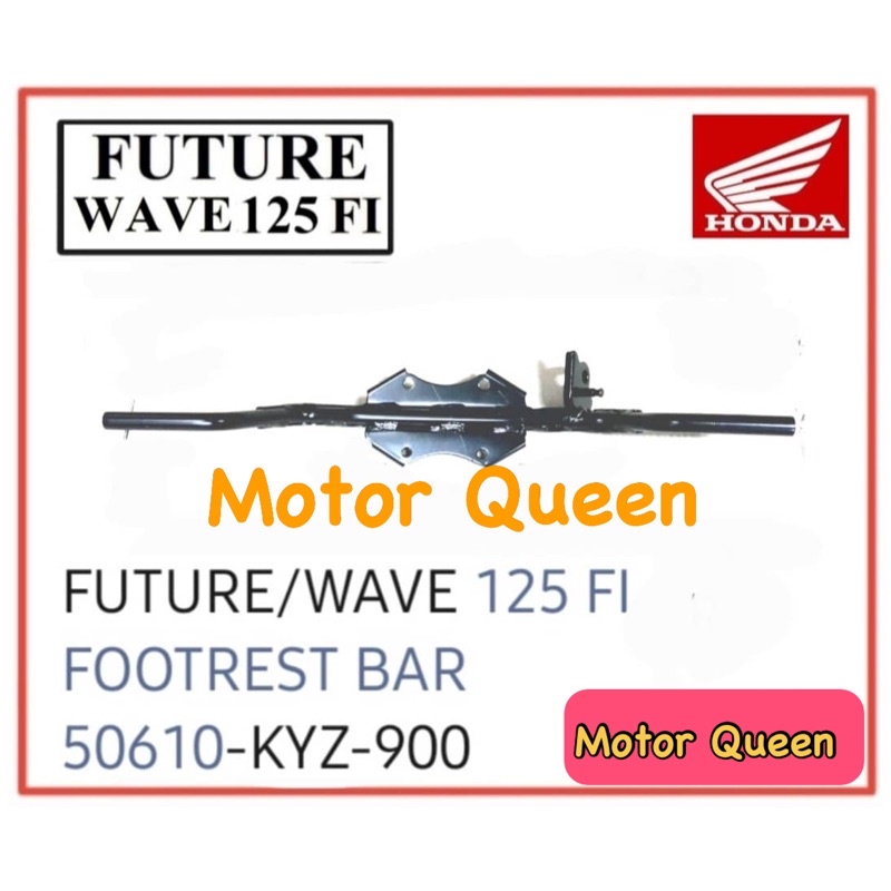 FOOTREST STEP BAR HONDA FUTURE / WAVE 125 Fi WAVE 125i ORIGINAL HONDA