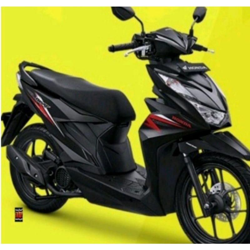 Original 2021 beat new led beat delux front kick | Shopee Malaysia