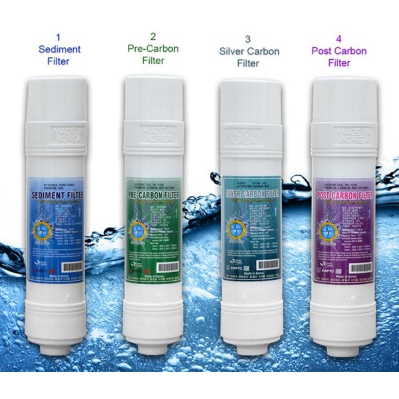 Korea Water Filter Halal Water Dispenser Filter Cartridge 