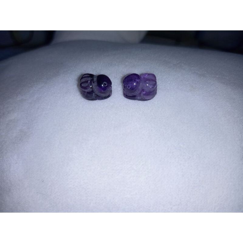 Natural Crystal Amethyst Rabbit (have hole) | Shopee Malaysia