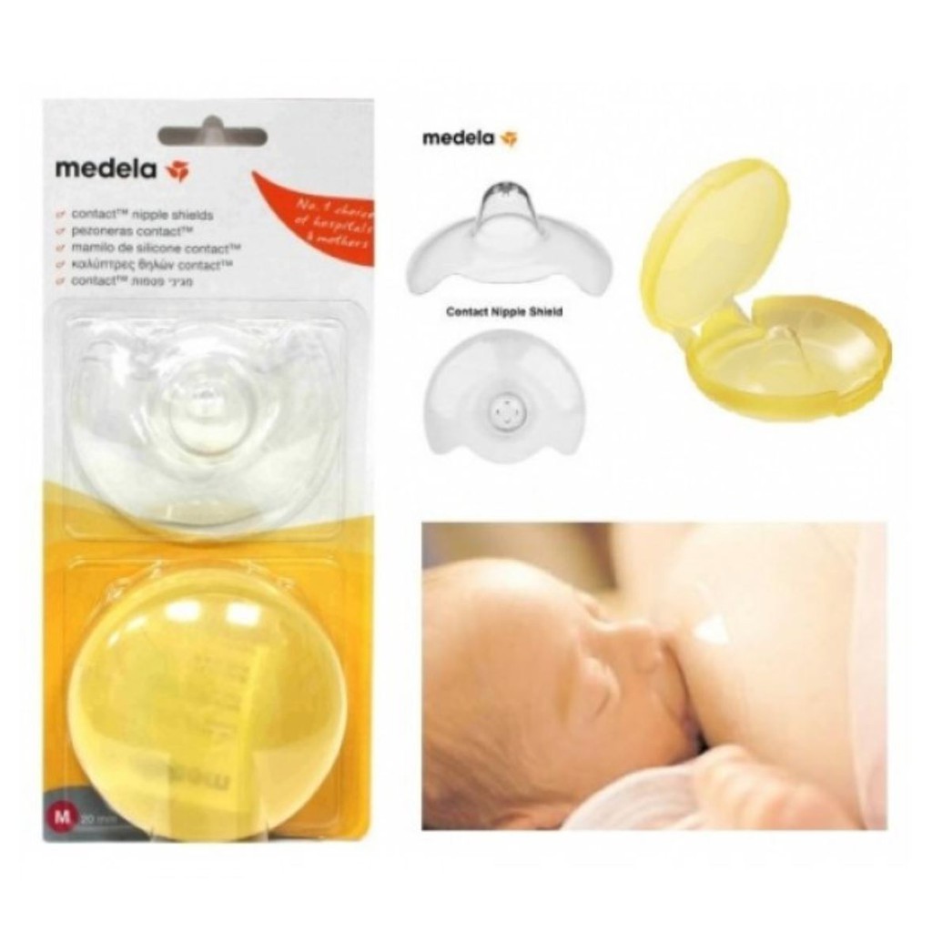 Medela Contact Nipple Shields – Small 2pcs