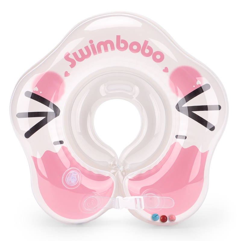 Swimbobo Baby Swim Float Inflatable Swimming Neck Ring Infant Toddler ...