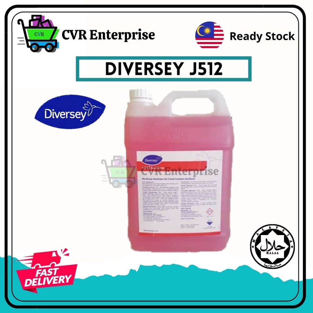 Diversey J512 Sanitizer for COVID Shopee Malaysia