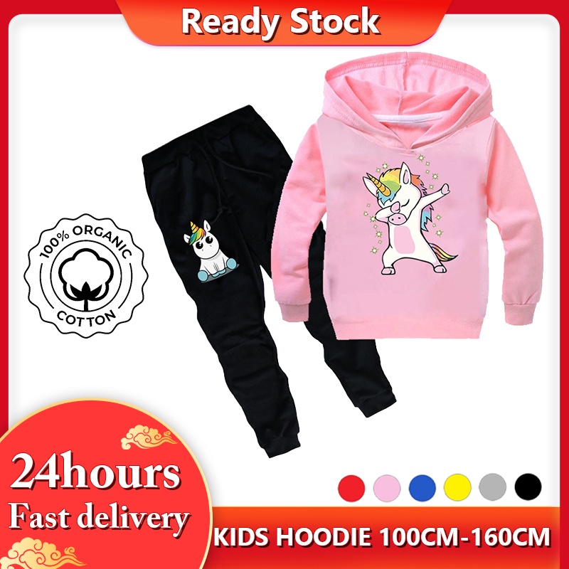 【Ready Stocks】Unicorn Fashion Baju suit kanakkanak perempuan Children