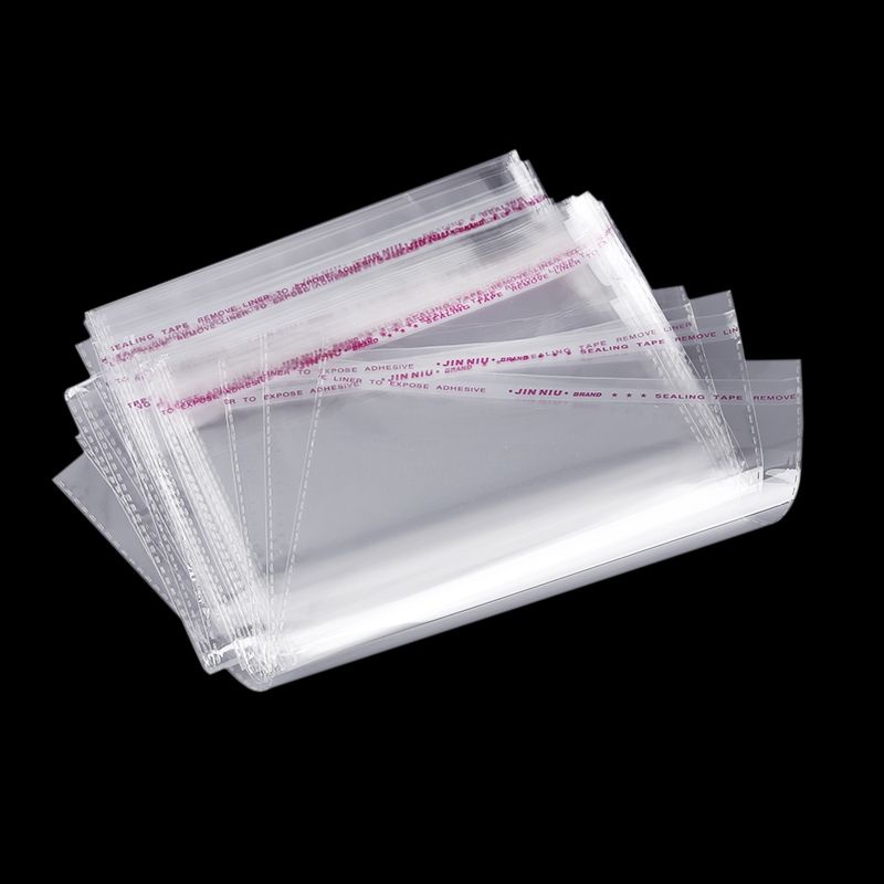 100pcs Transparent OPP Plastic Bag thick Plastik Tudung Baju Kurung ...