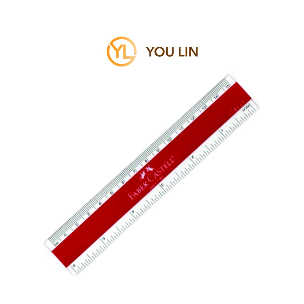 Faber Castell Plastic Ruler 15cm/18cm/30cm | Shopee Malaysia