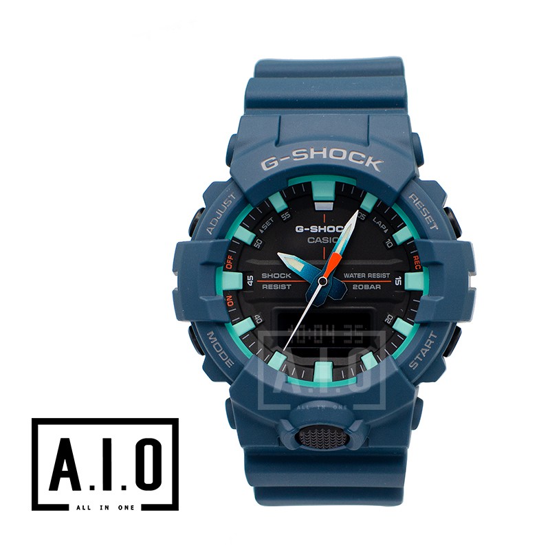 Casio G Shock GA 800 Lineup Matte Navy Blue Band Watch GA800CC 2A GA 800CC 2A Shopee Malaysia