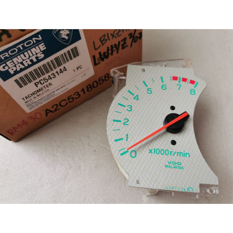100% Original Proton Wira (Manual) Tachometer RPM Gauge Meter PC543144 ...