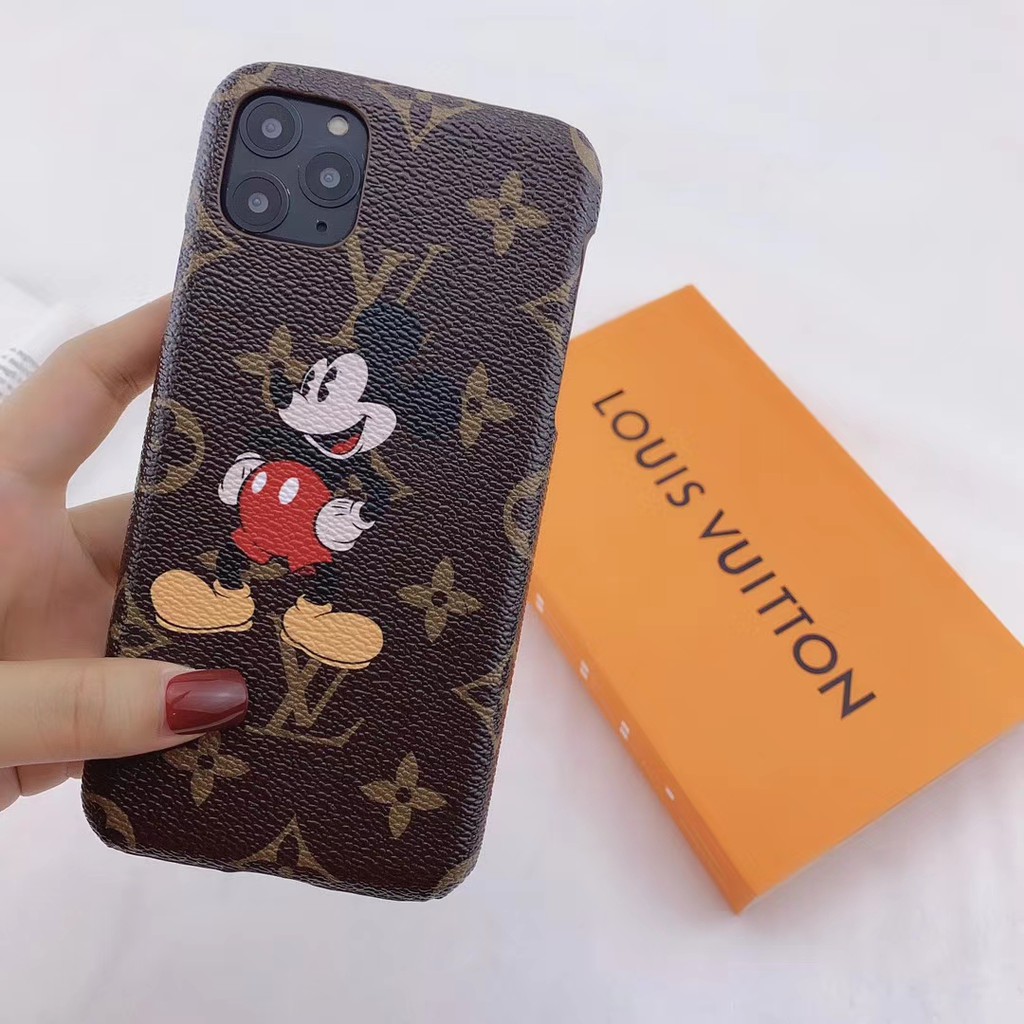 Louis Vuitton und Mickey Apple iPhone 11 Pro Silikon Hülle - HüllePlus