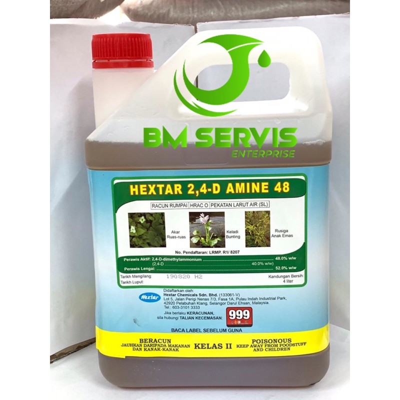 Herbicide / Racun Rumpai Hextar Amine 48 1L / 4L | Shopee Malaysia