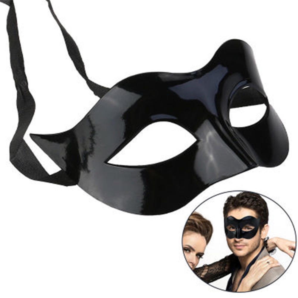 6 Color Women Man Gentleman Masquerade Mask Prom Mask Halloween ...