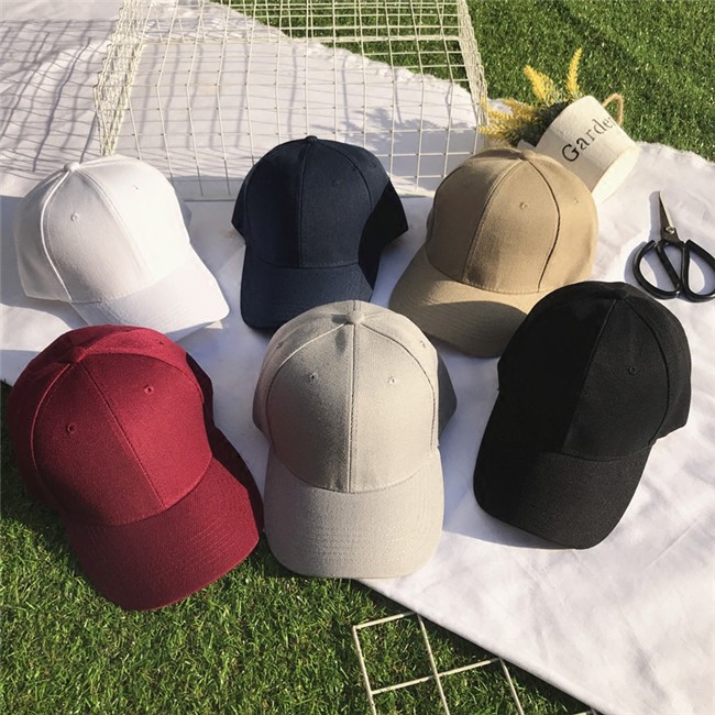 【READY STOCK AT MALAYSIA】 Adjustable Hat Casual Outdoor Plain Baseball ...