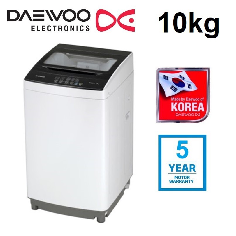 daewoo fully automatic washing machine