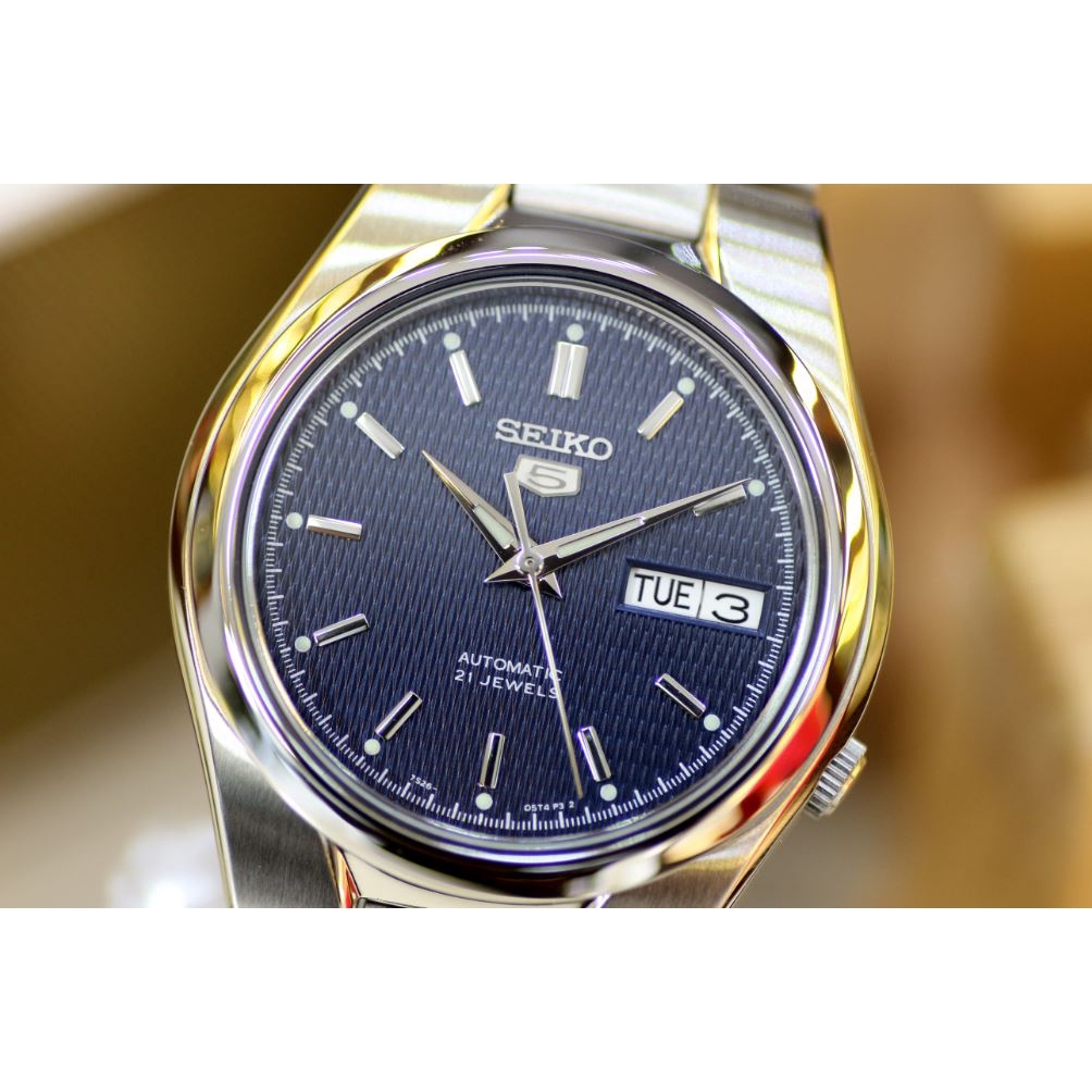 Seiko 5 SNK603K1 Automatic See-thru Back Blue Dial Stainless Steel Bracelet  Gents Watch (100% Original) | Shopee Malaysia