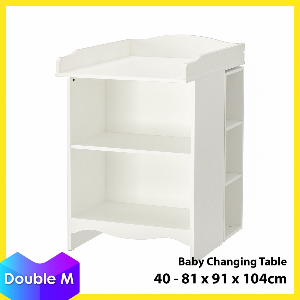 Changing table cheap bookshelf