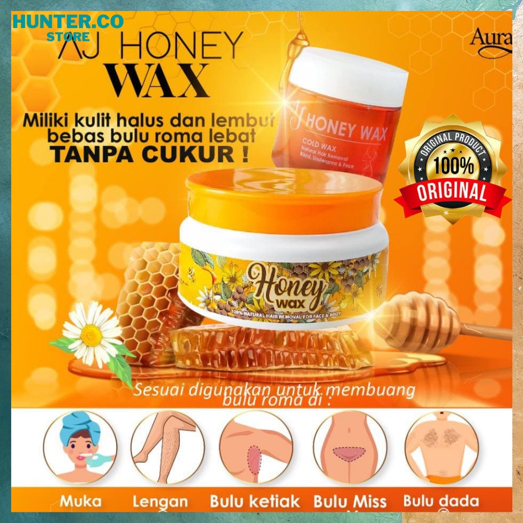 ORI HQ AJ HONEY WAX HAIR REMOVAL WAX HAIR REMOVAL WAXING KETIAK WAXING