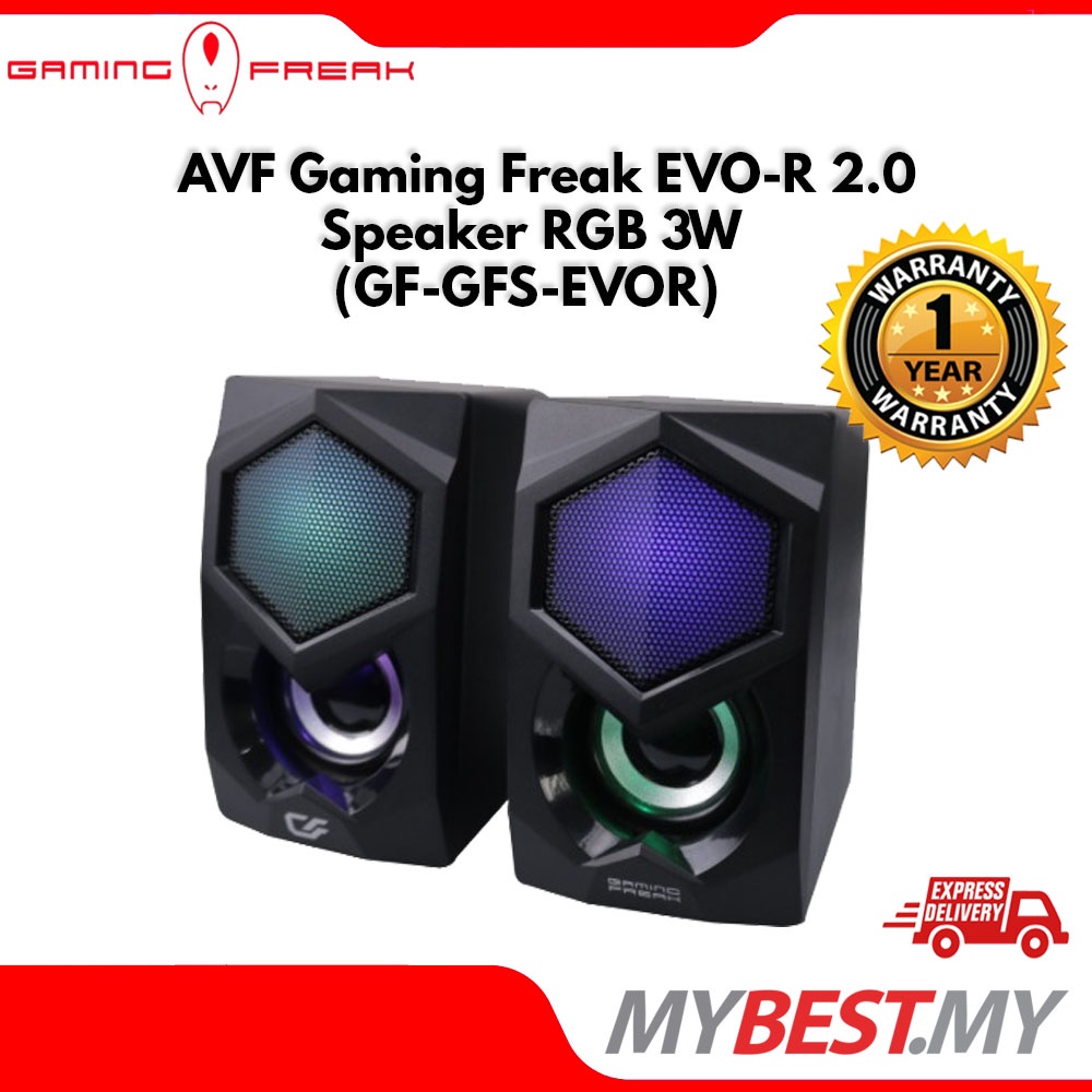 AVF GAMING FREAK EVO-R (3W) / EVO-X (6W) USB 2.0 Speaker | Shopee Malaysia