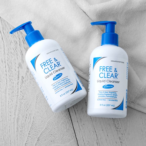 Vanicream FREE & CLEAR Liquid Cleanser for Sensitive Skin 237ml Free