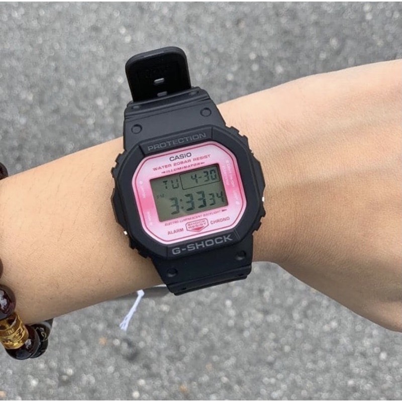 GSHOCK DW 5600THC 1JR SAKURA STORM 100 ORIGINAL JAPAN SET Shopee Malaysia
