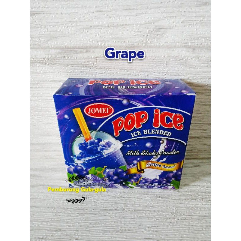Pop Ice Ice Blended Serbuk Ice Blended 5Packs / Box Shopee Malaysia