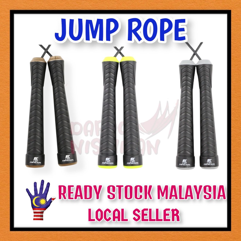 J-807 𝑵𝑬𝑾 𝑺𝑻𝒀𝑳𝑬 2021 𝑷𝑽𝑪 𝑪𝑶𝑨𝑻𝑬𝑫 Jump Rope - Skipping Rope | Shopee Malaysia
