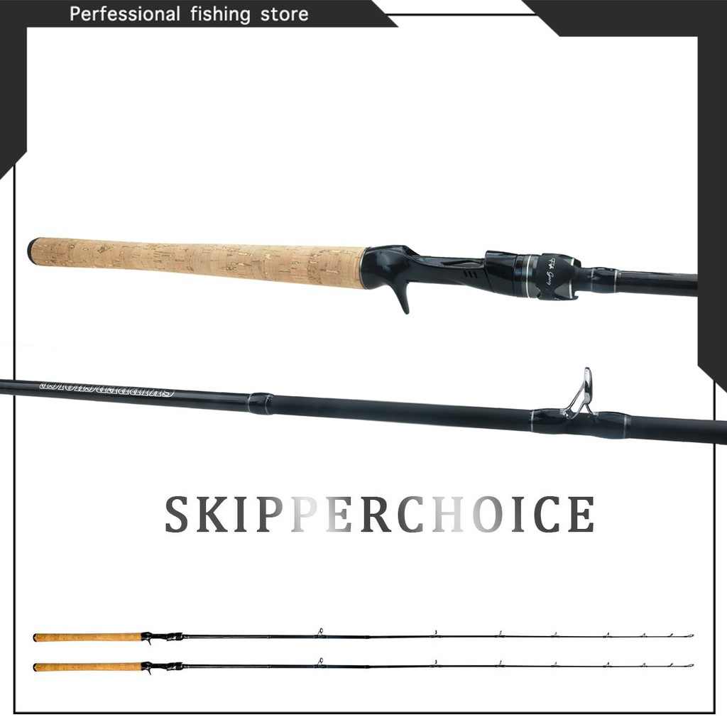 2.1M/ 2.28meter 30lb Hard Baitcasting Rod Professional Snakehead Toman ...
