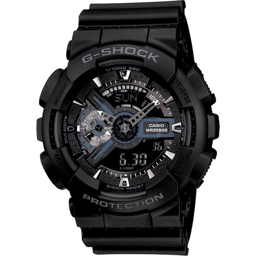 G SHOCK GA110 FULL BLACK Autolight jam tangan lelaki men watch jam g shock g shock ga 110 Shopee Malaysia