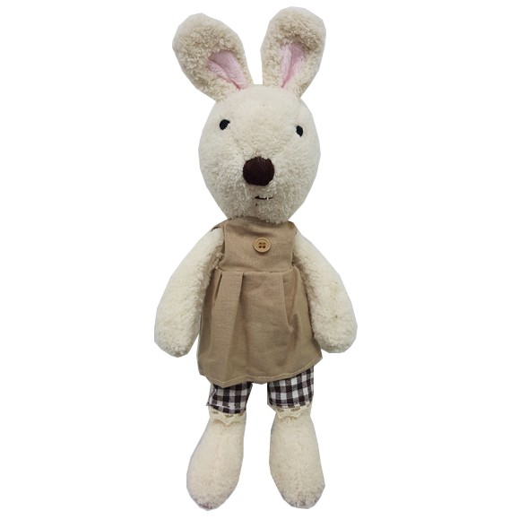 Le Sucre Brown Dress Rabbit Plush Doll (35cm) | Shopee Malaysia