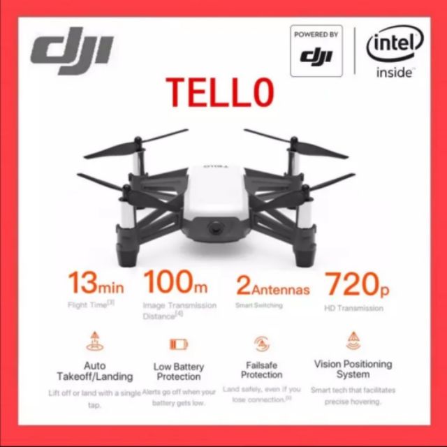 Tello store drone specs