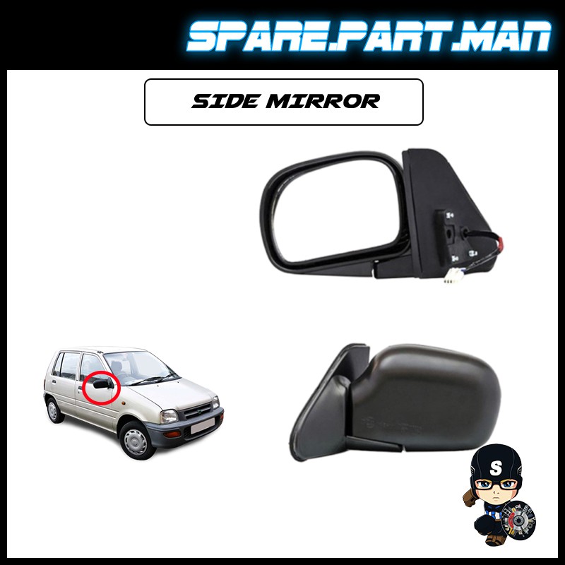 PERODUA KANCIL 850 SIDE MIRROR AUTO 3 WIRE OEM Shopee Malaysia