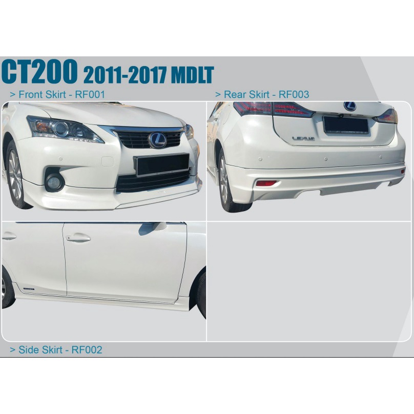 Lexus CT200h Modellista bodykit body kit 2011 2012 2013 2014 2015 2016 2017 CT200 CT Shopee