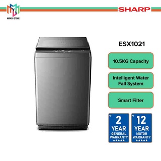 sharp washing machine esx1021