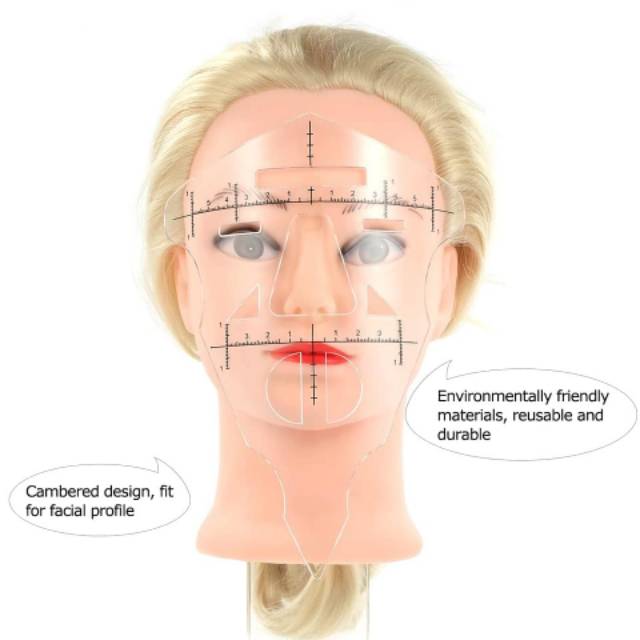 More Accurate Face Ruler eyebrow Embroidery For balance eyebrow ...