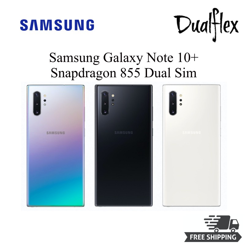 Samsung Dual Sim 5gsamsung Galaxy Note10 Plus 5g 256gb - 12gb Ram,  Snapdragon 855, Nfc