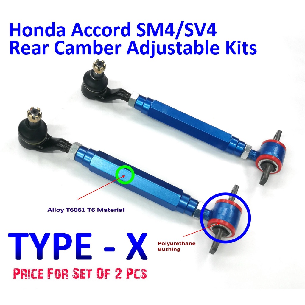 Honda Accord SM4/SV4 Rear Camber Adjustable Kits 72047204 Shopee