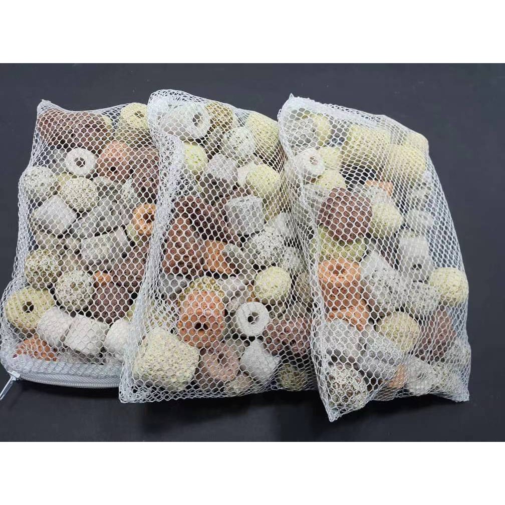 **READY STOCK** 12 IN 1 ( 500GM ) AQUARIUM TANK FILTER MEDIA CERAMIC ...