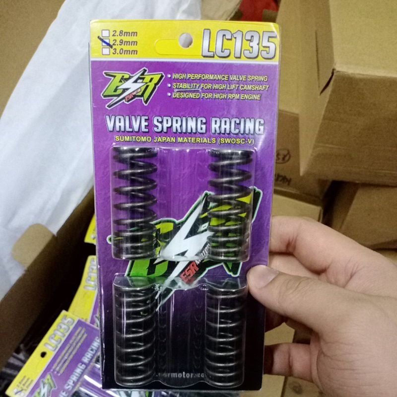 ESR racing Valve spring & JAPAN Oval shape V.spring ,model LC135/ Y15ZR