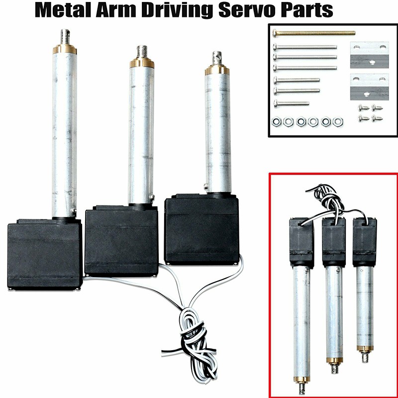 Metal Arm Driving Servo New Part Update Assembly Kit for Huina 1550 RC