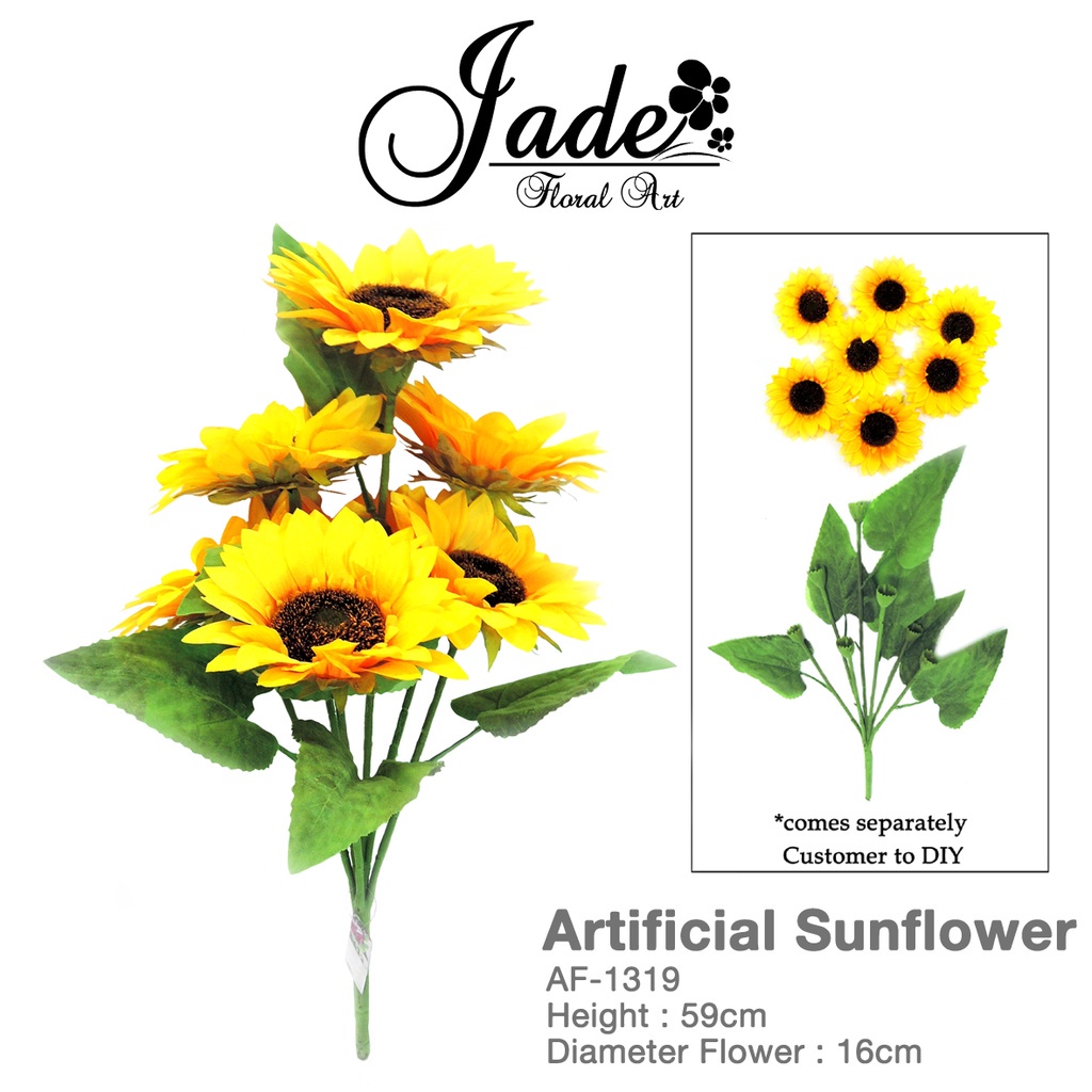 Offer Artificial Sunflower Bunga Matahari Hiasan Bunga Hiasan