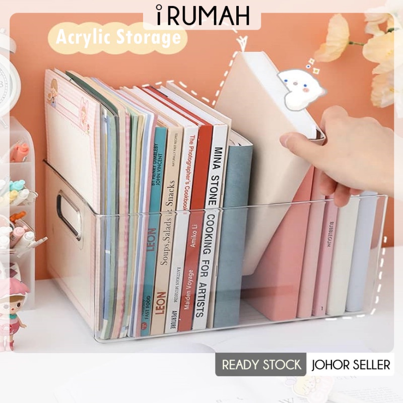 【i.Rumah】Multipurpose Desktop Portable Muji Cosmetic Storage Box ...